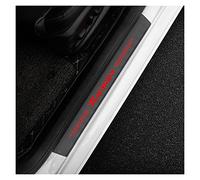 4 Piezas Umbral Puerta Decoración Estribos para Hyun-dai Tucson JM TL NX4 2021 2020 2019 2018-2005, Fibra de Carbon Coche Pegatina Protector Accesorios Impermeable Protección Deumbral Pedal