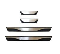 4 Piezas Umbrales de Puerta Inoxidable para Mazda 2 Hybrid 2024 2025, Protectores de Umbral de Puerta de Coche Decoración para Estribos de Coche