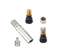 4 Piezas Válvula de Aire para Xiaomi Patinete,metálicas extensor de válvula de aire,Extensores de válvula de neumático,Adaptador de Extensión de Válvula Compatible con M365 Pro,Pro 2,1S,Ninebot G30