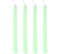 4 Piezas Velas Cónicas Altas sin Aroma de 25cm para Cena Romántica