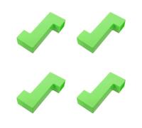 4 Piezas Visor Didáctico de Plástico para Laboratorio Físico de Óptica | Verde Claro, Manual Portátil para Aula Stem, Reflexión Espejos Planos y Rayos