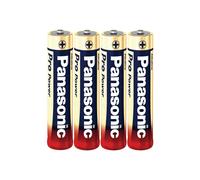 4 pilas de Panasonic / Micro (LR 03) AAA