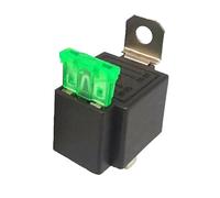 4 Pin Relay - Holder Tester 12V 24V Waterproof 30A | Heavy Duty Fuse Relay Harness Socket Automotive Electrical Switching for Truck, Motorcycle, Headlight, Horn, Compressor or Cooling