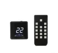 4 pines para controlador de ventilador pwm, control remoto, DC5521/Type-C, 5V-24V, 60W, para refrigeración de PC, proyectos de bricolaje (tipo C)
