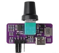 4 pines para controlador de ventilador PWM, convertidor de impulso de 12 V CC para refrigeración por agua de bricolaje, regulación continua del 0 al 100% (B)