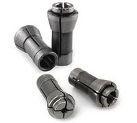 4 pinzas de amoladora de 3 mm y 6 mm, abrazadera de máquina de molienda de aire, adaptador de boquilla de 1/4 y 1/8 pulgadas