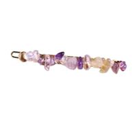 4 pinzas elegantes para el pelo para mujer, horquillas de cristal natural para novia, boda, joyas para el cabello, pinzas francesas, pinzas para el pelo con piedras preciosas para el día a día y