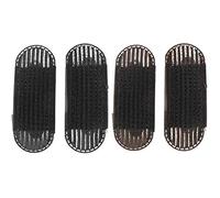 4 pinzas para el pelo con base de esponja para dar volumen al flequillo, ligeras para dar volumen, ideales para bodas, fiestas y uso diario (2 colores)