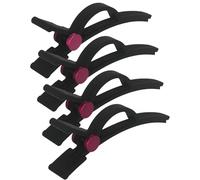 4 pinzas para el pelo para secador de pelo Dyson y rizador, perfectas para peinar el cabello de mujer, clips largos de salón con factura de pato