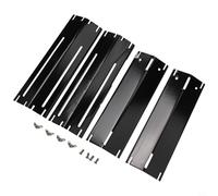 4 placas de calor de acero inoxidable para parrillas de gas, longitud ajustable de 11 75 a 21 pulgadas, fácil instalación