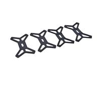 4 placas protectoras de base de batería PETG, diseño ligero, fácil instalación para UAV de 18 mm, protector de batería debajo del marco