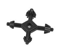 4 PO del Hoyo desde el Avance hasta la Llave en Aleación Sostenible para Herramientas de Perforación, 45# Llave de Acero para Herramientas Eléctricas