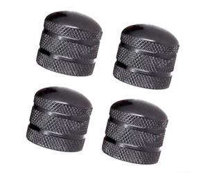 4 pomos de cúpula de metal para guitarra eléctrica, tono bajo y control de volumen, compatibles con varios modelos de guitarra (parte trasera)