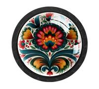 4 pomos de romero noruego de estilo folclórico de flores - 2025-11-19T153619.551 - Pomos de gabinete de un solo agujero, pomos redondos decorativos para muebles de baño y cocina
