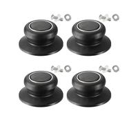 4 Pomos de Tapa de Olla, Mango y Botón Universal, Piezas de Repuesto y Accesorio de Protección para Ollas