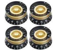 4 pomos para guitarra eléctrica, control de tono, acrílico, accesorios de control electrónico, ejes largos eléctricos