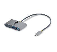 StarTech Hub USB-C 5G2A2CPDB-USB-C-HUB 4 puertos – PD 100W, 2x USB-A, 2x USB-C, 5Gbps, Gris