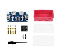 4 Port USB HUB Hat B for Raspberry Pi Zero/Zero W/2 W/Zero WH/2 WH,USB HUB Hat (B) with Box,4X Extended USB 2.0 Ports,Compatible with USB2.0 1.1, Plug-and-Play