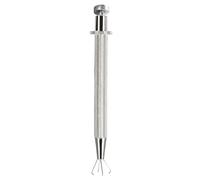 4 Prong Jewelry Grabber - Durable Stainless Steel Handle, Secure Stone Holding Tweezer, Precision Grabber Pick Up Tool | Ideal for Creating Earrings Necklaces Rings Pendants and Jewelry Assembly