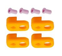 4 protectores de garganta para alimentación de impresora, adaptador de cerámica de entrada X1C P1P P1S adaptador de cerámica de repuesto