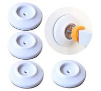 4 protectores de pared de seguridad para puerta de bebé, sin taladro, protector de pared para escaleras, protector de pared para bebé, mascota, escalera, puerta, seguridad de superficie de pared