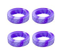 4 Protectores de Ruedas de Equipaje de Silicona duraderos para Maletas y sillas de Oficina Protectores de Ruedas de Equipaje
