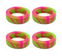 4 Protectores de Ruedas de Equipaje de Silicona duraderos para Maletas y sillas de Oficina Protectores de Ruedas de Equipaje