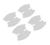 4 protectores transparentes para manijas de puerta de automóvil, evita arañazos y daños en coches, camiones, fácil de aplicar, película protectora de pintura para manijas