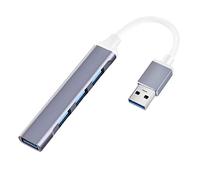 4 puertos tipo C/USB Hub USB 3.0 divisor USB OTG Hub adaptador de alimentación USB divisor USB Hub USB para teclado de ratón disco U (color: interfaz USB)