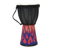 4 Pulgadas Djembe Drum Portátil Instrumento de Percusión, Yembé para Niños Adultos Decoración de Habitaciones, Tambor Djembe Música de Inspiración Africana(4-inch B)