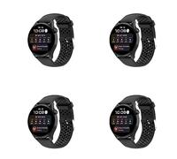 4 pulseras compatibles con pulseras Polar Ignite/Ignite 2/Ignite 3/Unite/Pacer/Pacer Pro pulseras deportivas de repuesto impermeables de silicona para hombre y mujer