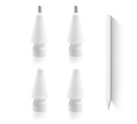 4 puntas de repuesto para Apple Pencil, puntas de repuesto de alta sensibilidad y puntas de control preciso, puntas finas y puntas originales para Apple Pencil Tips 2nd/1st Gen/USB-C/Pro