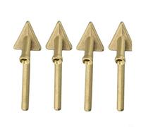 4 puntas de soldador, para soldadura de plástico de hierro de 80 W, TPO, TEO, PP parachoques automático, más calor penetra la malla de alambre para soldar, calienta de 198.9 °C a 480.0 °C