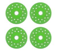 4 Pzs Discos de Amoladora Angular, Hojas de Sierra Biseladas de Diamante de 10 cm Discos de Corte para Amoladora Angular para Cortar y Moler Cerámica Jade Cristal Baldosas de Vidrio