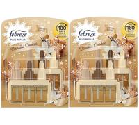 4 recambios de enchufe Febreze 3Volution de 20 ml, galleta de vainilla (2 unidades)