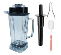 4 recipientes de 1,814.4 g para jarra de licuadora Vitamix, reemplazo para tarro contenedor serie 5200 5000 5300 6300 VM0101 VM0103 VM0197 Classic/Commercial Series, jarra de 2000 ml con manipulador