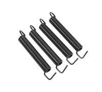 4 resortes silenciosos para puente de trémolo, resorte de tensión de acero al carbono, repuesto estable para Stratocaster y Bass