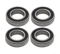 4 rodamientos de rueda de bicicleta 16142RS sellados rodamientos de eje de acero para reemplazo de rueda de bicicleta, tamaño 9 53 x 28 58 x 9 53 mm