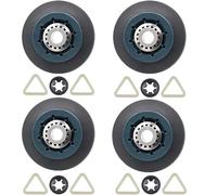 4 Rodillos De Soporte For Tambor De Secadora, Compatibles Con Whirlpool Y Maytag, 8536973, 8536974, W10314171, PS11752609