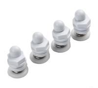 4 rodillos para puerta de ducha compatibles con 4 puertas de vidrio de 8 mm que ofrecen un deslizamiento suave con opciones de diámetro de rueda de 19 mm a 29 mm para mamparas de ducha (25 mm)