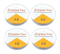 4 Rollos Cuerda Elástica Transparente,0.8mm Cuerdas e Hilos Goma Resistente para Pulseras,Fabricación de Joyas,Collar,DIY Manualidades