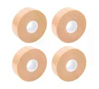 4 rollos de cinta adhesiva impermeable para plantillas de zapatos, protectores de talón y pegatinas