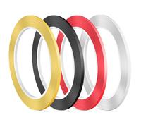 4 rollos de cinta adhesiva para pizarra blanca, líneas de 1/8 pulg. x 216 pies.