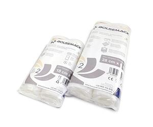 4 Rollos gofrados de bolsas de vacío 28cm x 6 metros (2 uds.) y 18cm x 6 metros (2 uds.) para Todo Tipo de envasadora doméstica, Foodsaver, Lacor, Caso, Silvercrest, etc.