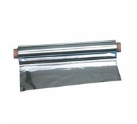 4 rollos grandes de papel de aluminio en rollo suelto, ancho 45 cm x longitud 150 m