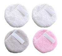 4 Rondas -Up -Up -Boverer, Ultra -Fine -Fine -Faser -Gra -Make -Pads, Lavado De Cara Reutilizado, Almohadillas Para Mujeres -Up, Almohadillas De Juego Suave -Up -Up -Up