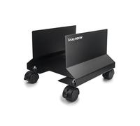 Vultech cp-01 soporte de cpu carro para equipo informático negro