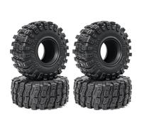 4 ruedas de goma de 1.9 pulgadas de diámetro de 120 x 47 mm, piezas de repuesto RC para SCX10 TRX4 Yikong 1/10 RC Climbing Car Crawler
