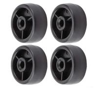 4 ruedas de nailon para cinta de correr y bicicleta estática que soportan una reubicación suave y reducción del desgaste del suelo