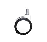 4 ruedas for carro médico con anillo de retención 3 pulgadas y 11 x 22, giratorias silenciosas freno rodillos resistentes al desgaste doble fila(11x22mm-Universal)